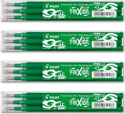 Produktbild von Pilot Frixion Ball Ersatzminen 0.7 grün- 12er-Set