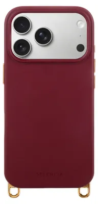 Zdjęcie produktu dla Selencia SH00097782, Pokrowiec, Apple, Apple iPhone 17 Pro Max, 17,5 cm (6.9"), Bordowy