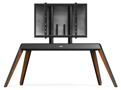 Produktbild von TV Ständer Staffelei-Design 55-78 Zoll bis 45 kg Walnuss höhenverstellbar