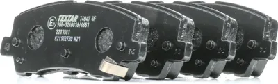Produktbild von TEXTAR Bremsbeläge Satz Hinten für FORD USA Mustang VI Coupe 2211001