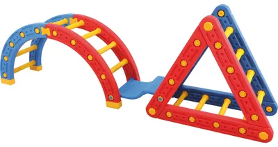 Immagine prodotto di EDUPLAY 170436 Ponte per equilibratore e triangolo di arrampicata