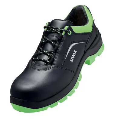 Produktbild von uvex 2 xenova® Halbschuhe S2 schwarz, grün Weite 11 Gr. 49