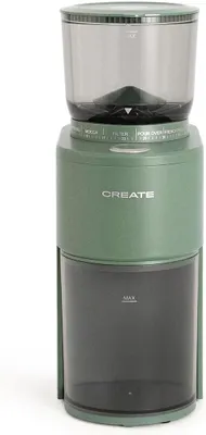 Produktbild von CREATE/COFFEE GRINDER STUDIO PRO/Kaffeemühle mit Behälter Schwarz/Fassungsvermögen bis zu 150g, 38 Mahlstufen, Sicherheitssystem, 200W