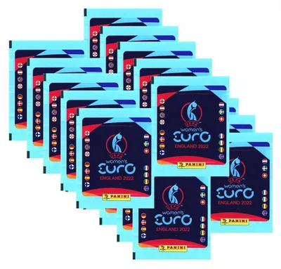 Produktbild von Panini UEFA EURO Frauen EM 2022 - Sammelsticker - 20 Tüten