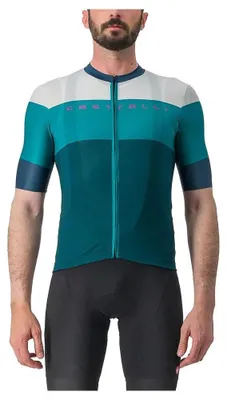 Zdjęcie produktu dla Kolekcja Castelli, model Jersey, kolor Deep Teal/Quetzal Green, rozmiar S