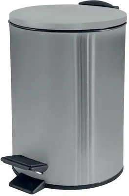Produktbild von Spirella Treteimer Cannes - silber - 3L - Metall - 17 x 25 cm