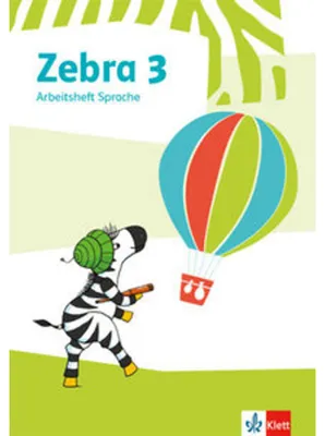 Obrázok produktu pre Zebra 3: Arbeitsheft Sprache Klasse 3 (Zebra. Ausgabe ab 2018)