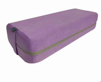 Image de Coussin de soutien rectangulaire pour yoga, en mousse, dimensions 63 x 25 x 15 cm, idéal pour la méditation
