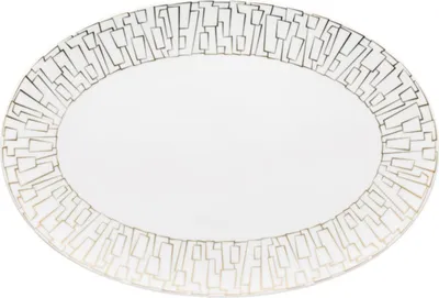 Produktbild von Rosenthal TAC Gropius Skin Gold Platte 38 cm