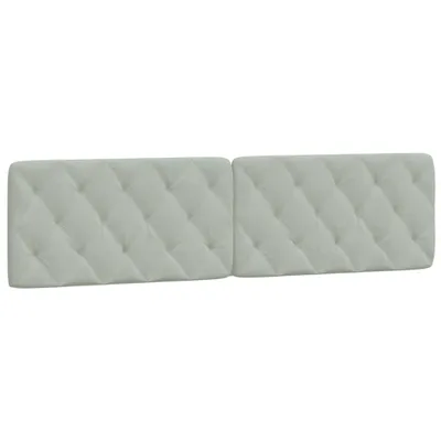 Immagine prodotto di Cuscino Testiera Grigio Chiaro 200 cm in Velluto