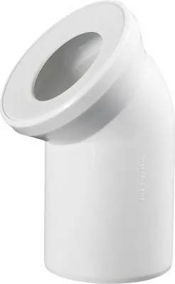Produktbild von WC-Anschlussbogen 45, 110mm