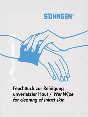 Produktbild von SÖHNGEN® Feuchttücher 6 x 8 cm (B x L)
