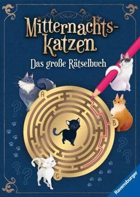 Produktbild von Mitternachtskatzen: Das große Rätselbuch