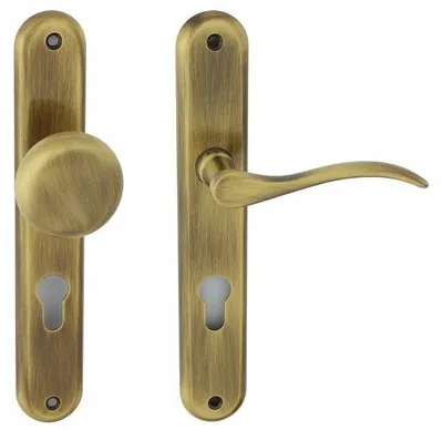 Image de Domino Poignée de porte intérieure ARTEMIDA bronze, droite