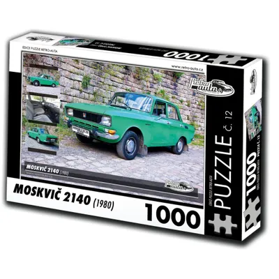 Produktbild von Puzzle Nr. 12 - MOSKVICH 2140 (1980) 1000 Teile