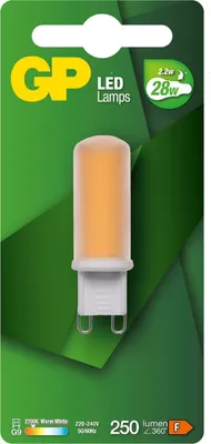 Image de Ampoule LED G9 capsule 2.8W/28W