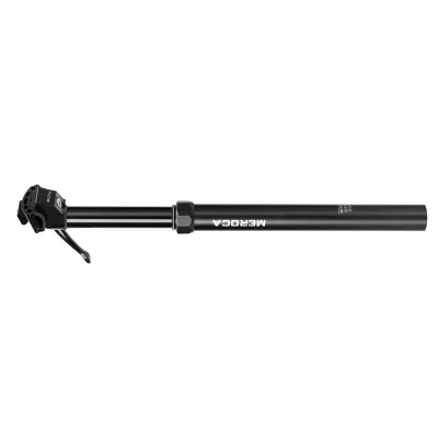Obrázek produktu pro Zadní odpružení teleskopického typu pro jízdní kolo – Nastavitelná hliníková sedlovka o průměru 30,9/31,6 mm s hydraulickým nastavením výšky