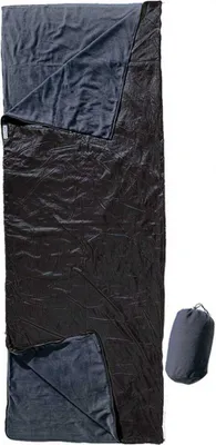 Produktbild von Cocoon Outdoor Blanket (Herren bis 14°C / Max. Körpergröße 190cm / Gewicht 0,99kg) black/slate blue