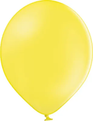 Produktbild von 25 Stk. Luftballon Unifarben Ø 30cm | Gelb #006