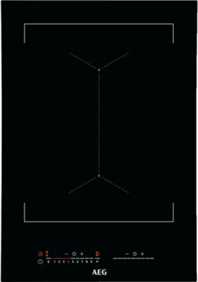 Produktbild von AEG IKS42640KB, Schwarz, Integriert, 36 cm, Zonen-Induktionskochfeld, 2 Zone(n), 2 Zone(n)