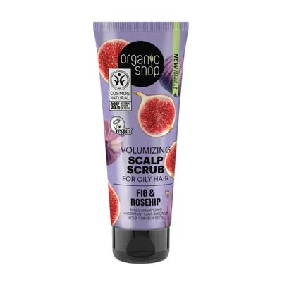 Produktbild von Organic Shop Fig Volumizing Exfoliante Cabello Graso 75ml