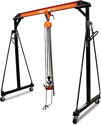 Produktbild von Unicraft Mobiler Portalkran PK 1 Tragkraft 1 t Hubhähe min. 2200 mm max. 3600 m