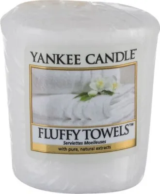 Zdjęcie produktu dla Yankee candle FLUFFY TOWELS - opakowanie próbek 49g
