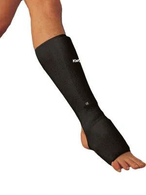 Immagine prodotto di Protezioni per tibia e collo del piede in tessuto CE in vari colori nero Colori nero M
