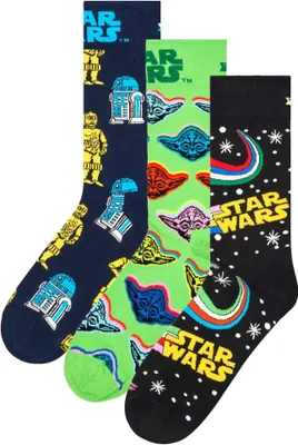 Produktbild von Happy Socks Star Wars Gift Set Socken 3 Paare Mehrfarbig EU 41-46 Mann Mehrfarbig EU 41-46