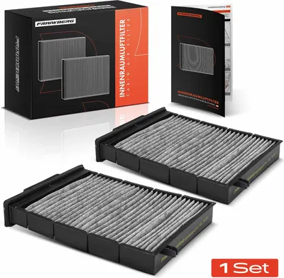 Zdjęcie produktu dla Frankberg 2x Filtr kabinowy dla Renault Megane II BM0/1 CM0/1 Coupé