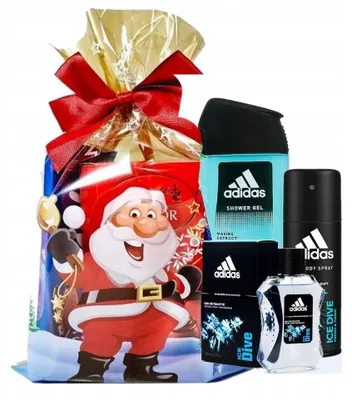 Produktbild von Adidas Ice Dive 3-In-1-set Für Herren: Deodorant, 3-In-1-duschgel, Aftershave