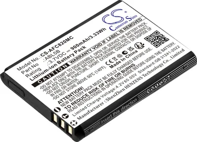 Immagine prodotto di TECHTEK Batteria compatibile con [AgfaPhoto] DC8200, DC9200, Realishot DC8200, Realishot DC9200 sostituisce ABL5B