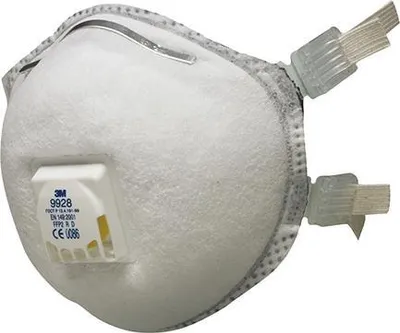 Produktbild von 3M Spezialmaske 9928 FFP2 R D 10 Stk