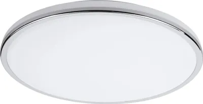 Produktbild von LIVARNO home LED-Wand- und Deckenleuchte, Lampe mit Dekoring Chromoptik Ø 33,2cm