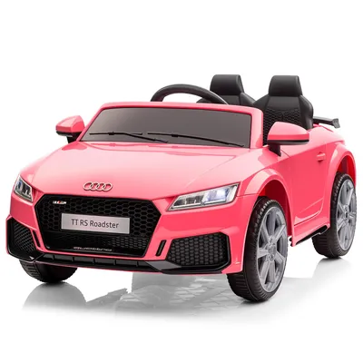 Image de Voiture électrique pour enfants Audi TT RS Roadster avec télécommande, connexion USB et MP3, 12 V, rose