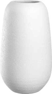 Produktbild von Leonardo Keramikvase Trogolo, Vase, Blumenvase, Dekovase, Keramik, Weiß, H 30 cm, 033205