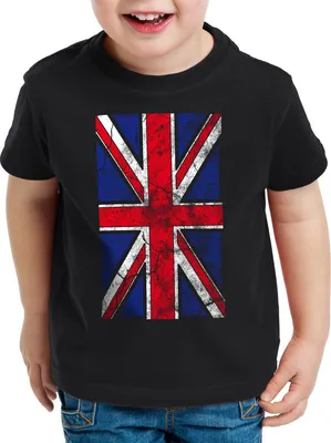 Produktbild von style3 Jack Union Flagge Kinder T-Shirt Großbritannien England Great Britain