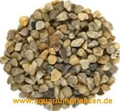 Produktbild von 25 kg Aquarienkies hell 4-8 mm, Aquarium, Kies