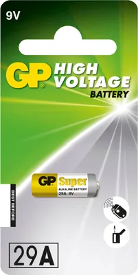 Produktbild von Batterie Alkaline 29A 9V 1er-Pack