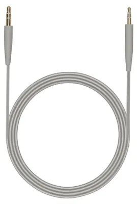 Produktbild von kwmobile Kopfhörerkabel für Bose 700 / NC700 / QuietComfort QC25 / QC35 II / QC35 / QC45 / OE2 - 3,5 mm Ersatz Kabel 100 cm - 3.5mm Klinke Kabel Grau