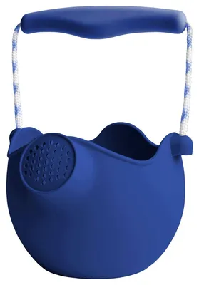 Produktbild von Scrunch Spielzeuggießkanne blau - Faltbare Silikon Gießkanne für Kinder