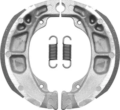 Zdjęcie produktu dla Zestaw szczęk hamulcowych 110x25mm do hamulca bębnowego do Peugeot Django, Kisbee, Speedfight 3