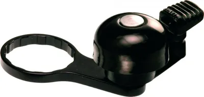 Produktbild von Procraft Klingel Spacerbell 5 mm 1 1/8" 0° schwarz - platzsparende Lenkerklin...