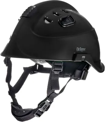 Produktbild von Dräger HPS 3500 Schutzhelm Premium - Universal Rettungshelm für Höhenrettung, Wasserrettung und bei Waldgefahren - Farbe: schwarz
