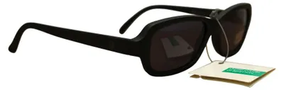 Image de Vereinigte Farben : Lunettes de soleil noires, forme rectangulaire, uni