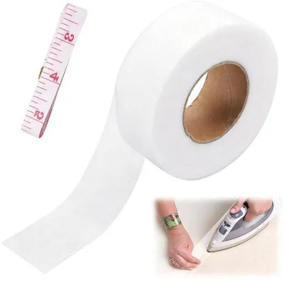 Obrázok produktu pre Páska na žehlenie – samolepiaca a odolná voči praniu – 64 m x 4 cm