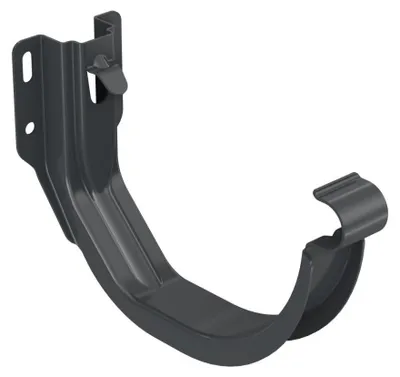 Produktbild von BRYZA Vorderer-Rinnenhaken verzinkt Ø 150 mm, Anthrazit RAL 7021