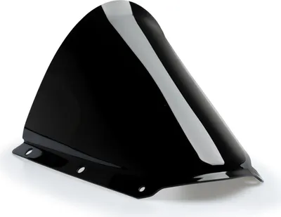 Imagen del producto de Cúpula Puig R-Racer negra, homologada ABE, para Kawasaki