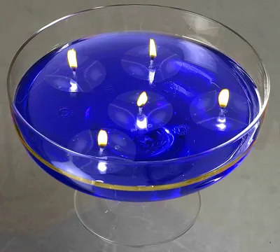 Produktbild von Crea-Light Schwimmlichter inkl. 5 Schwimmern und Farben blau, grün, gelb, rot