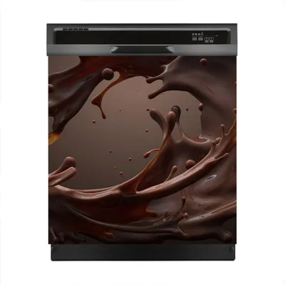 Produktbild von Magnete Dekorative 60x60 cm Küche Magnetmatte Spülmaschine - brauner Kaffee